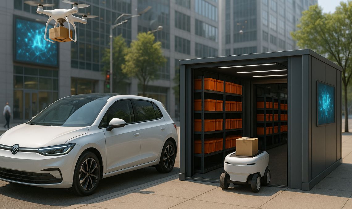 tendencias globales en última milla IA, autos
