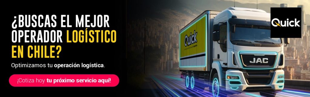 Descubre las mejores empresas de transporte de carga pesada en Chile. Conoce por qué Quick lidera en fletes troncales, Inteligencia Artificial e integración 3PL.